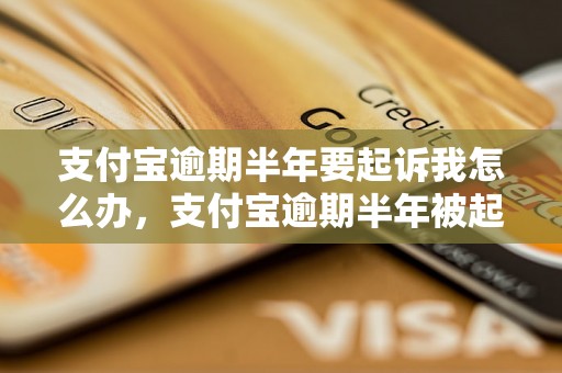 支付宝逾期半年要起诉我怎么办，支付宝逾期半年被起诉后的应对策略