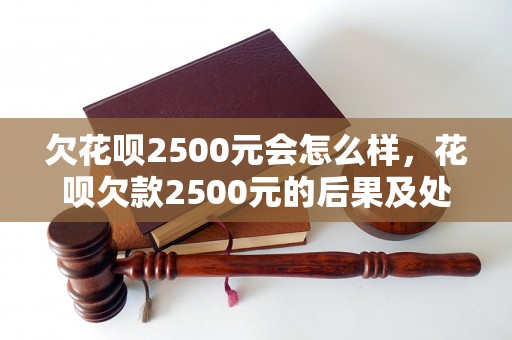 欠花呗2500元会怎么样，花呗欠款2500元的后果及处理办法