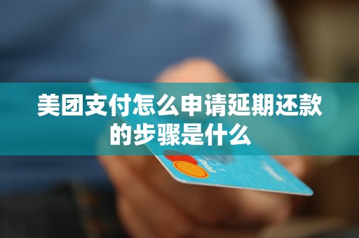 美团支付怎么申请延期还款的步骤是什么