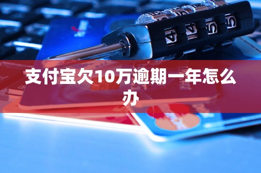 支付宝欠10万逾期一年怎么办