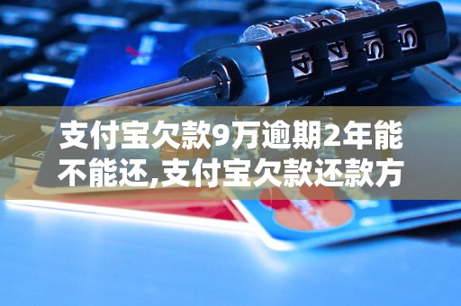 支付宝欠款9万逾期2年能不能还,支付宝欠款还款方式及注意事项