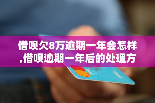 借呗欠8万逾期一年会怎样,借呗逾期一年后的处理方式