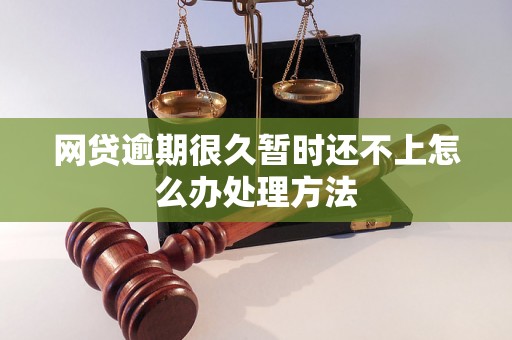 网贷逾期很久暂时还不上怎么办处理方法