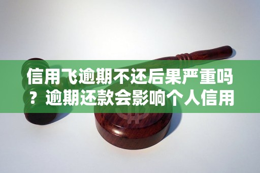 信用飞逾期不还后果严重吗？逾期还款会影响个人信用吗？