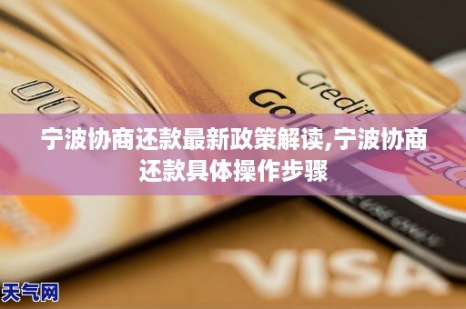 宁波协商还GA黄金甲款最新政策解读宁波协商还款具体操作步骤(图1)