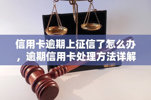 信用卡逾期上征信了怎么办，逾期信用卡处理方法详解