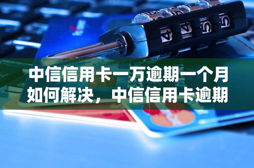 中信信用卡一万逾期一个月如何解决，中信信用卡逾期处理方法