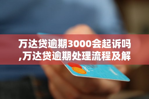 万达贷逾期3000会起诉吗,万达贷逾期处理流程及解决方法