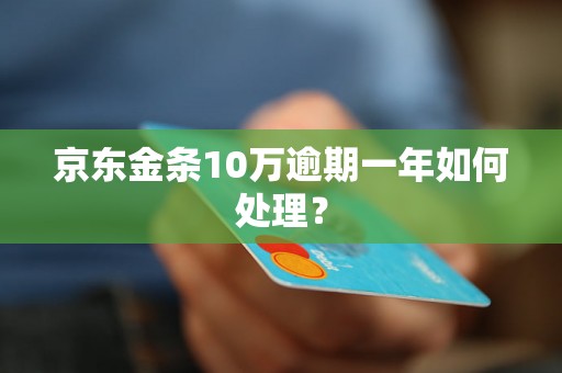 京东金条10万逾期一年如何处理？