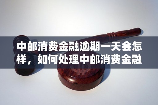 中邮消费金融逾期一天会怎样，如何处理中邮消费金融逾期问题