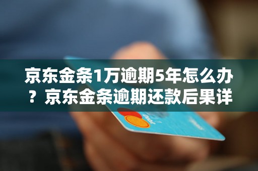 京东金条1万逾期5年怎么办？京东金条逾期还款后果详解