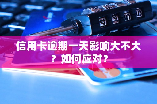 信用卡逾期一天影响大不大？如何应对？