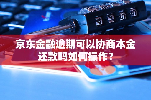 京东金融逾期可以协商本金还款吗如何操作？