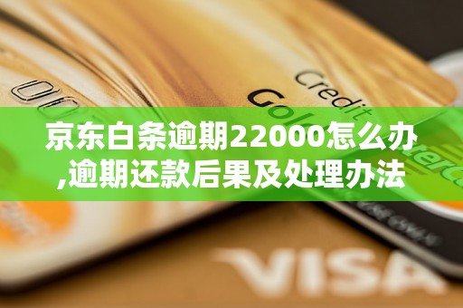 京东白条逾期22000怎么办,逾期还款后果及处理办法