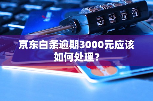 京东白条逾期3000元应该如何处理？