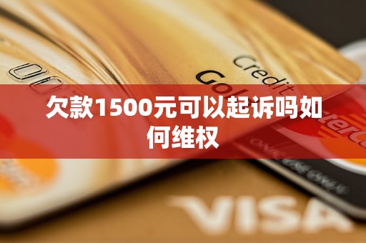 欠款1500元可以起诉吗如何维权