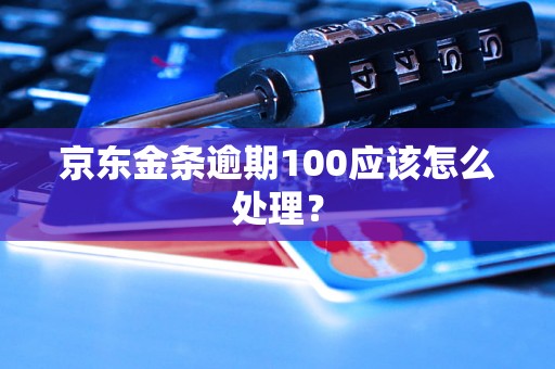 京东金条逾期100应该怎么处理？