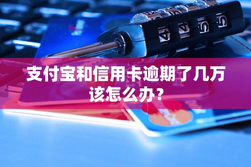 支付宝和信用卡逾期了几万该怎么办？