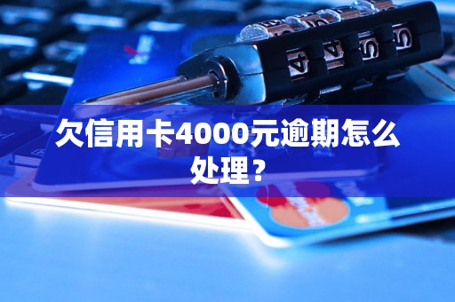 欠信用卡4000元逾期怎么处理？