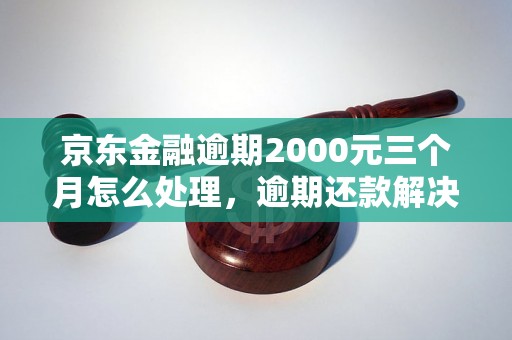 京东金融逾期2000元三个月怎么处理，逾期还款解决方案