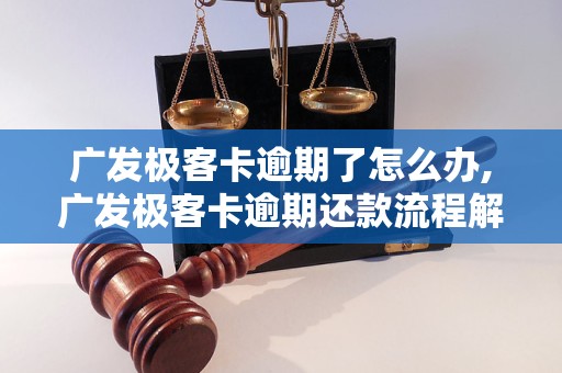 广发极客卡逾期了怎么办,广发极客卡逾期还款流程解析