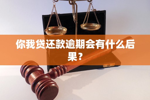 你我贷还款逾期会有什么后果？