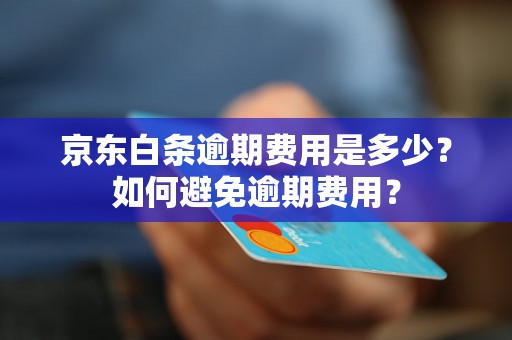 京东白条逾期费用是多少？如何避免逾期费用？