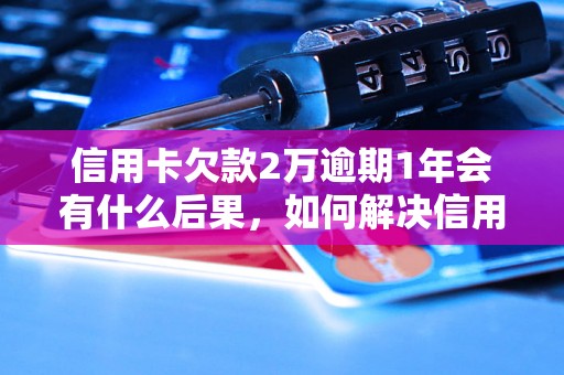 信用卡欠款2万逾期1年会有什么后果，如何解决信用卡逾期问题