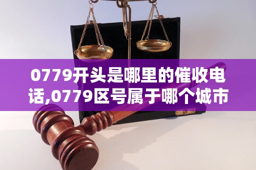 0779开头是哪里的催收电话,0779区号属于哪个城市