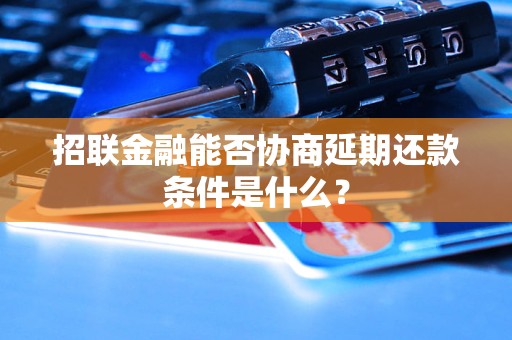 招联金融能否协商延期还款条件是什么？