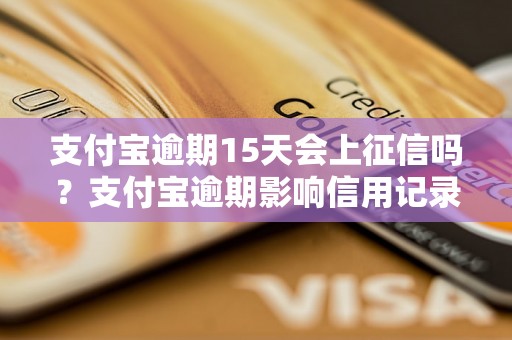 支付宝逾期15天会上征信吗？支付宝逾期影响信用记录吗？