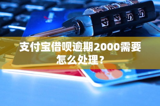 支付宝借呗逾期2000需要怎么处理？