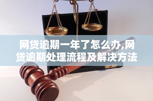 网贷逾期一年了怎么办,网贷逾期处理流程及解决方法