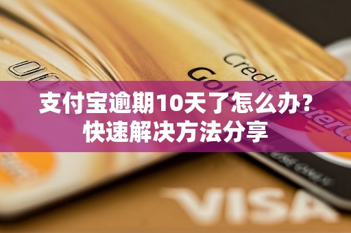 支付宝逾期10天了怎么办？快速解决方法分享