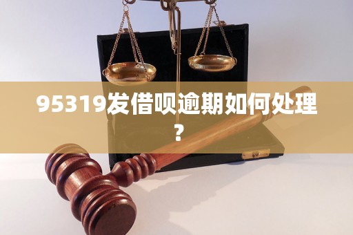 95319发借呗逾期如何处理？