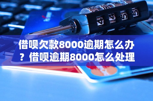 借呗欠款8000逾期怎么办？借呗逾期8000怎么处理