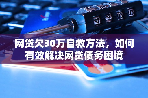 网贷欠30万自救方法，如何有效解决网贷债务困境