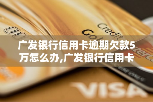 广发银行信用卡逾期欠款5万怎么办,广发银行信用卡逾期处理方法