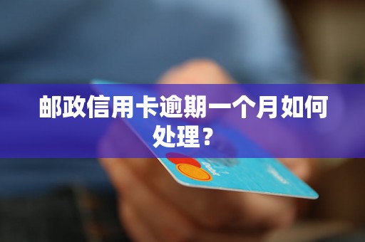 邮政信用卡逾期一个月如何处理？