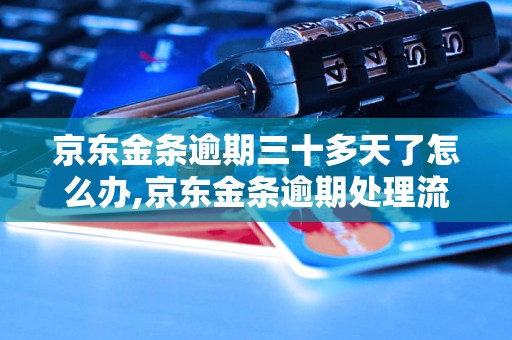 京东金条逾期三十多天了怎么办,京东金条逾期处理流程解析