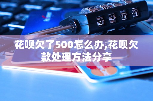 花呗欠了500怎么办,花呗欠款处理方法分享