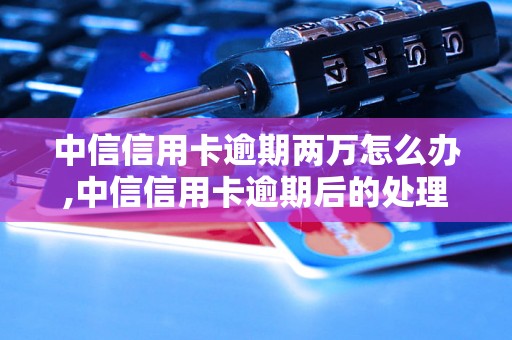 中信信用卡逾期两万怎么办,中信信用卡逾期后的处理流程