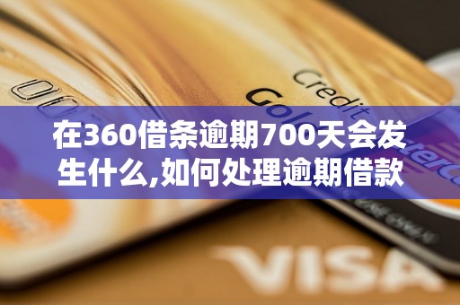 在360借条逾期700天会发生什么,如何处理逾期借款责任