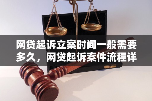 网贷起诉立案时间一般需要多久，网贷起诉案件流程详解