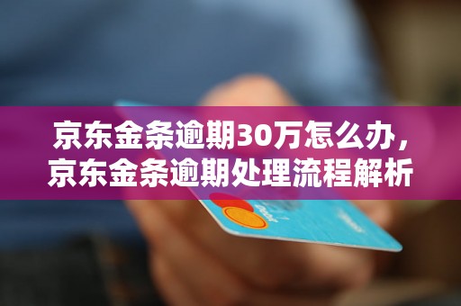 京东金条逾期30万怎么办，京东金条逾期处理流程解析