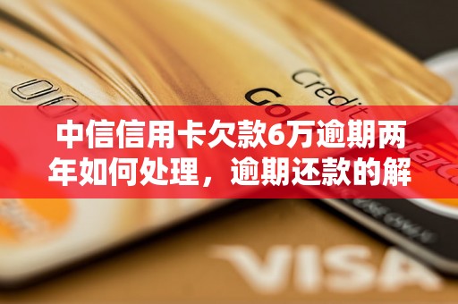 中信信用卡欠款6万逾期两年如何处理，逾期还款的解决方法