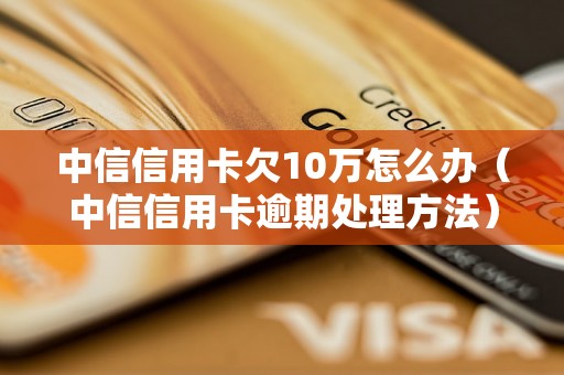 中信信用卡欠10万怎么办（中信信用卡逾期处理方法）