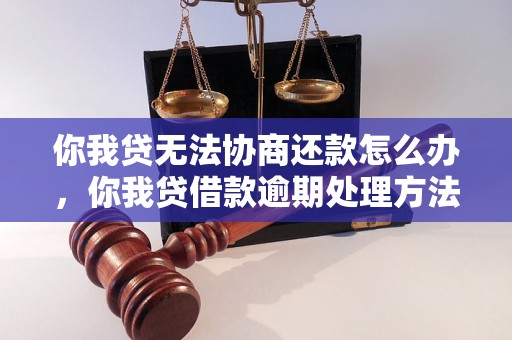 你我贷无法协商还款怎么办，你我贷借款逾期处理方法