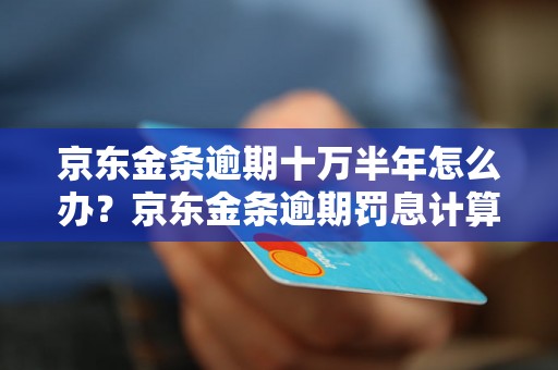 京东金条逾期十万半年怎么办？京东金条逾期罚息计算方法