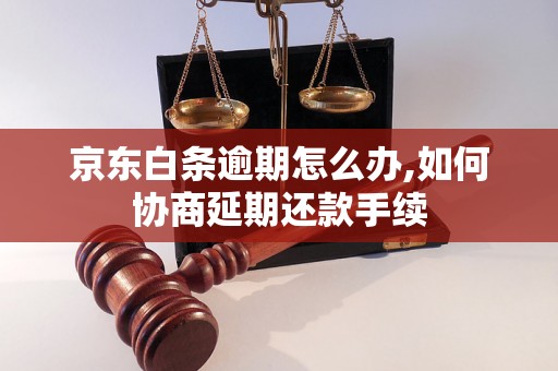 京东白条逾期怎么办,如何协商延期还款手续